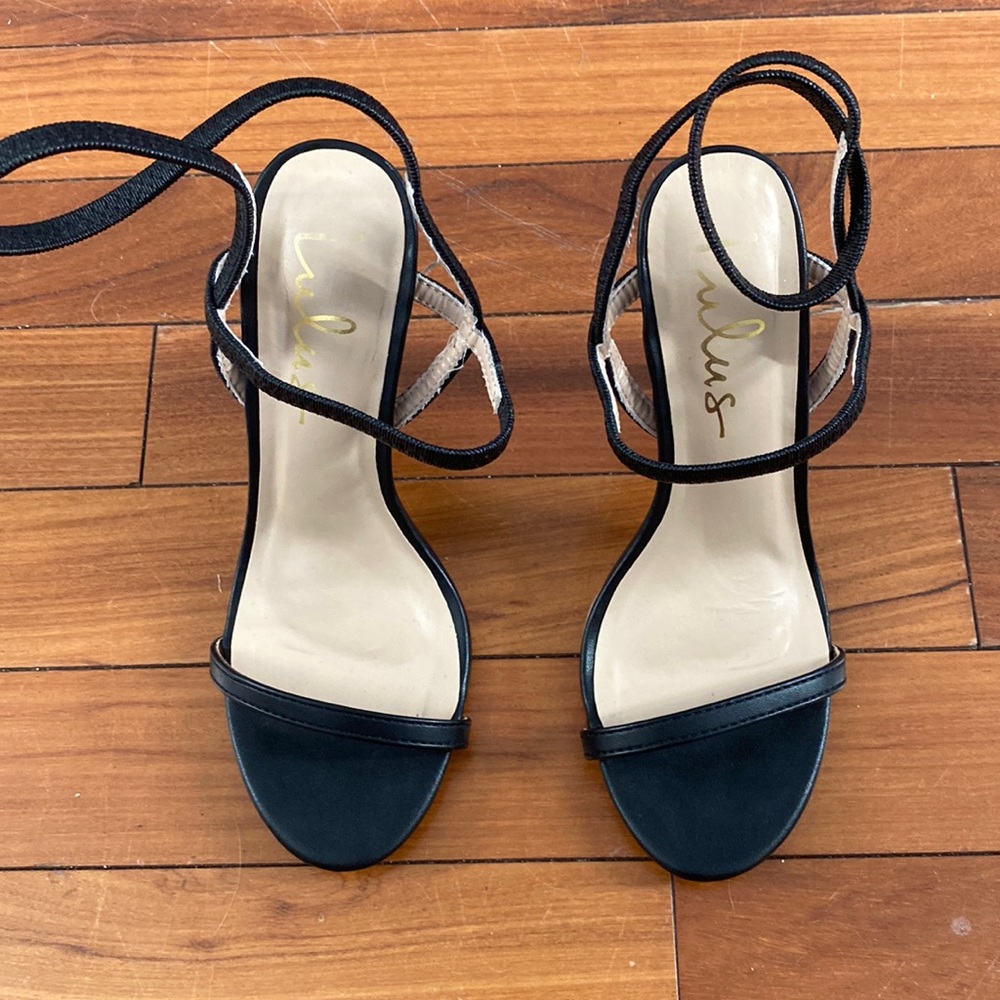 Black heels